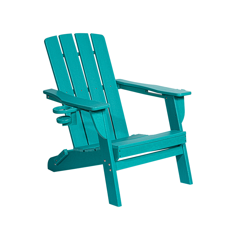 Lake Blue Malá HDPE židle Adirondack s nerezovým hardwarem