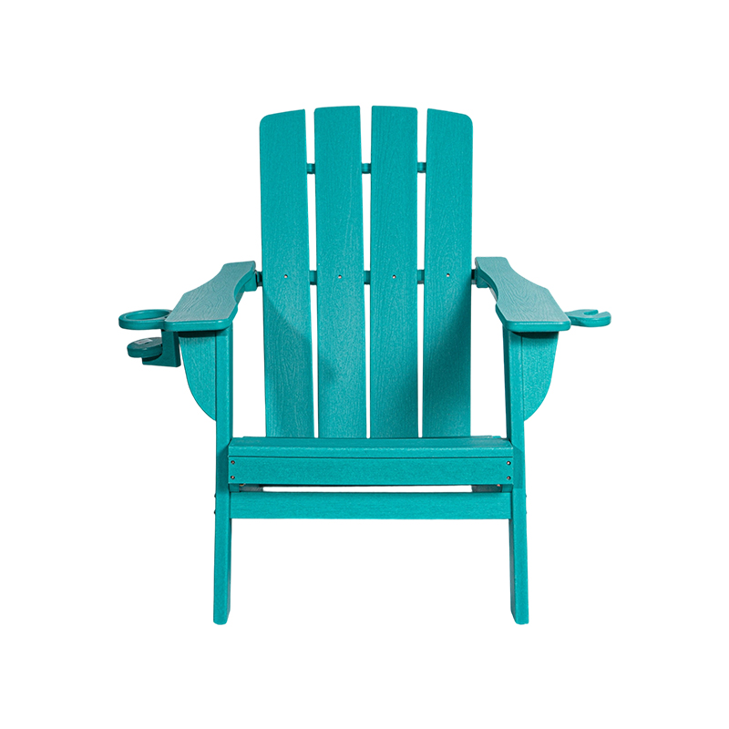 Lake Blue Malá HDPE židle Adirondack s nerezovým hardwarem